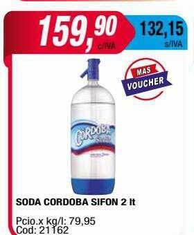 Maxiconsumo Soda cordoba sifon oferta