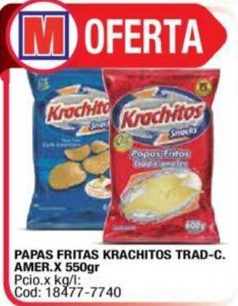 Maxiconsumo Krachitos Papas Fritas Trad-C Amer x 550gr oferta