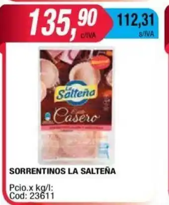 Maxiconsumo Sorrentinos La Salteña oferta