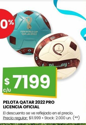 Changomas Pelota qatar 2022 pro licencia oficial oferta