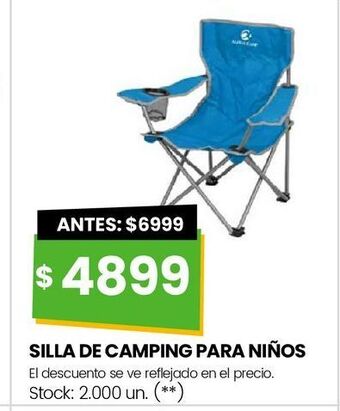 Changomas Silla de camping para niños oferta