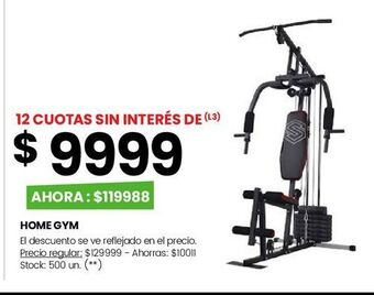 Changomas Home gym oferta