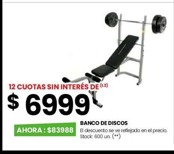 Changomas Banco de discos oferta