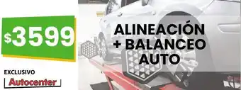 Changomas Alineación + balanceo auto oferta