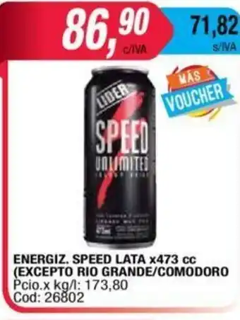 Maxiconsumo Senergiz. Speed Lata x 473cc oferta
