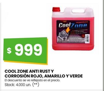 Changomas Cool zone anti rust y corrosión rojo, amarillo y verde oferta