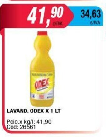 Maxiconsumo Odex Lavand x 1lt oferta