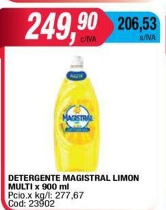 Maxiconsumo Magistral Detergente Limon Multi x 900ml oferta