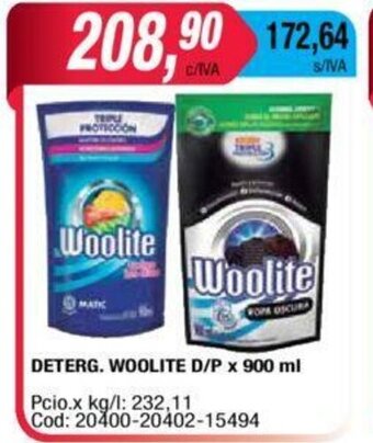 Maxiconsumo Woolite Deterg D/P x 900ml oferta
