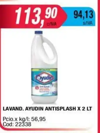 Maxiconsumo Ayudin Lavand Antisplash x 2lt oferta