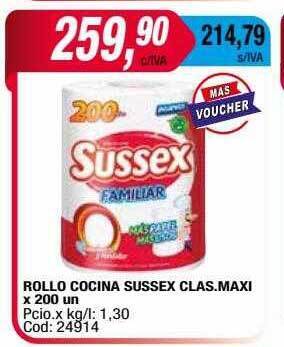 Maxiconsumo Rollo cocina sussex clas maxi oferta