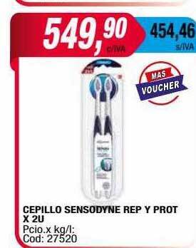Maxiconsumo Cepillo sensodyne rep y prot oferta