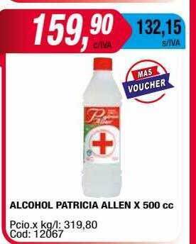 Maxiconsumo Alcohol patricia allen oferta