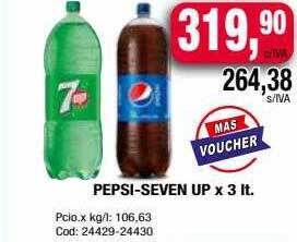 Maxiconsumo Pepsi-seven up oferta