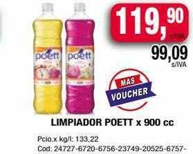 Maxiconsumo Limpiador poett oferta