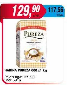 Maxiconsumo Harina pureza oferta