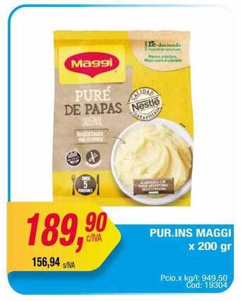 Maxiconsumo Pur ins maggi oferta