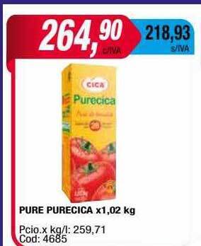 Maxiconsumo Pure purecica oferta