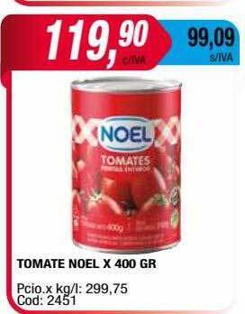 Maxiconsumo Tomate noel oferta