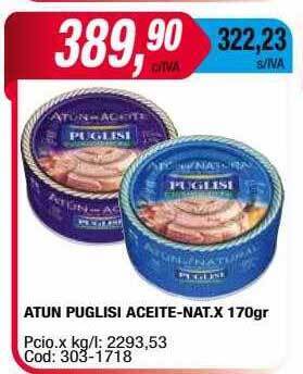 Maxiconsumo Atun puglisi aceite-nat oferta