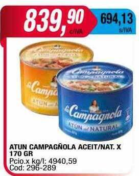 Maxiconsumo Atun campagñola aceit nat oferta