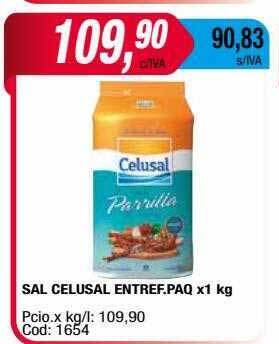 Maxiconsumo Sal celusal entref paq oferta