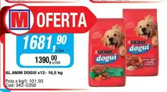 Maxiconsumo Dogui Al.Anim x 12-16,5kg oferta
