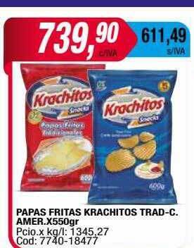 Maxiconsumo Papas fritas krachitos trad-c amer oferta