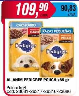 Maxiconsumo Al anim pedigree pouch oferta