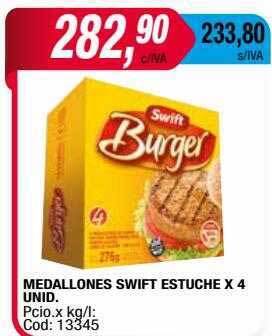 Maxiconsumo Medallones swift estuche oferta