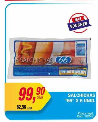 Maxiconsumo Salchichas oferta