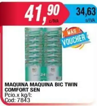 Maxiconsumo Bic Maquina Maquina Twin Comfort Sen oferta