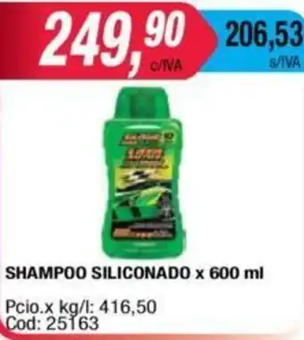 Maxiconsumo Siliconado Shampoo x 600ml oferta