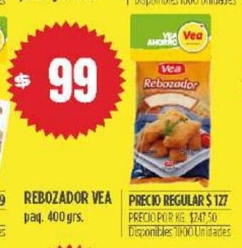 Supermercados Vea Rebozador Vea oferta