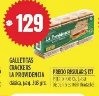 Supermercados Vea Galletitas Crackers La Providencia oferta