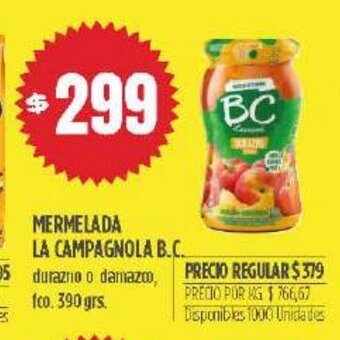 Supermercados Vea Mermelada La Campagnola B.C oferta