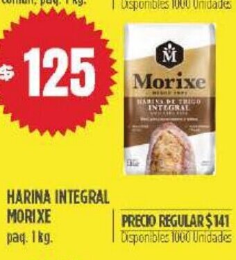 Supermercados Vea Harina Integral Morixe oferta