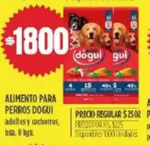 Supermercados Vea Alimento Para Perros Dogui oferta