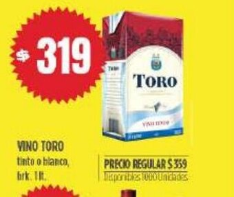Supermercados Vea Vino Toro oferta