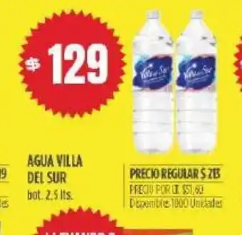 Supermercados Vea Agua Villa Del Sur oferta