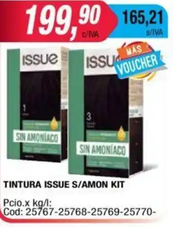 Maxiconsumo S/Amon Tintura Issue Kit oferta