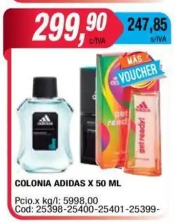 Maxiconsumo Adidas Colonia x 50 ml oferta
