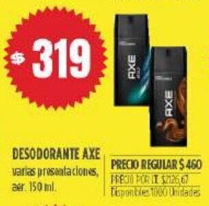 Supermercados Vea Desodorante Axe oferta
