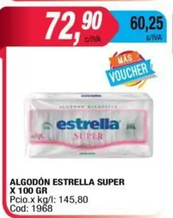 Maxiconsumo Estrella Algodón Super x 100 Gr oferta
