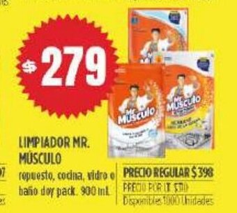 Supermercados Vea Limpiador Mr. Musculo oferta