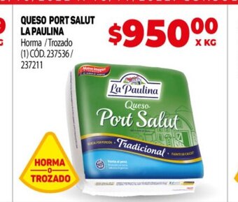Makro Queso Port Salut La Paulina oferta