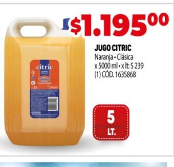 Makro Jugo Citric oferta