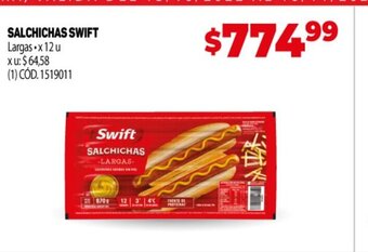 Makro Salchichas Swift oferta