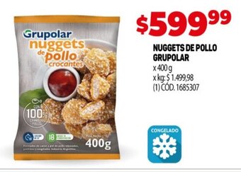 Makro Nuggets de Pollo Grupolar oferta