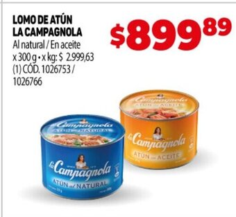 Makro Lomo de Atún La Campagnola oferta
